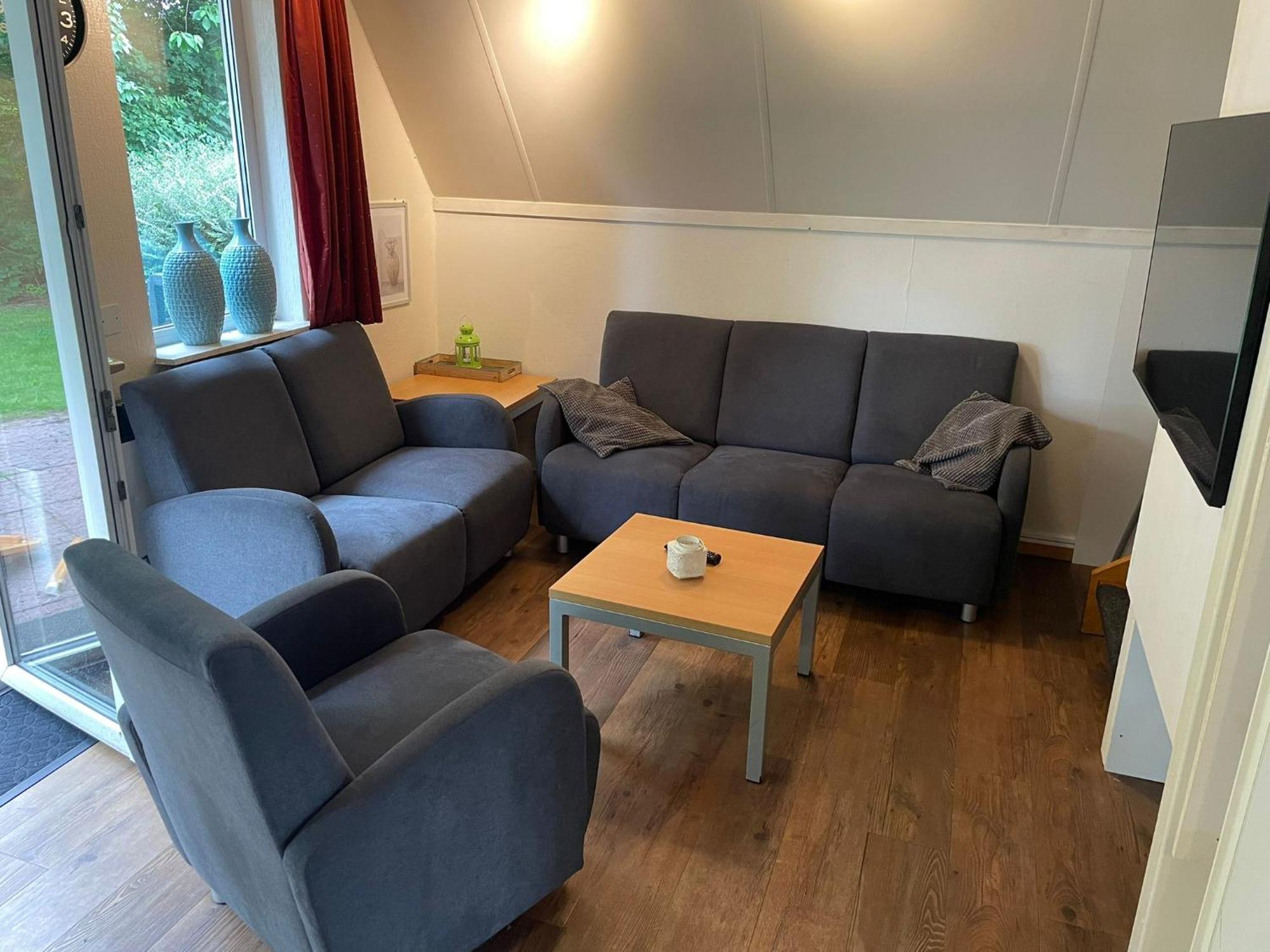 Het Familie Boshuisje - Vakantiewoning Op Prachtig Park Met Veel Faciliteiten Inc Ligbad Gramsbergen Exterior photo